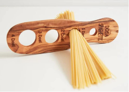 Italian Olivewood Spaghetti Measurer by Verve CULTURE