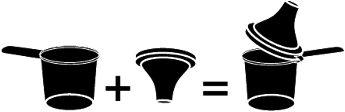 Measuring Scoop & Funnel - No Cap Open Spoon 1-Pack 15cc