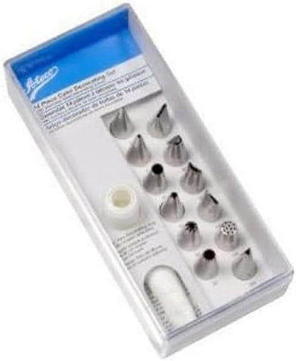 Ateco Cake Decorating Set,Silver