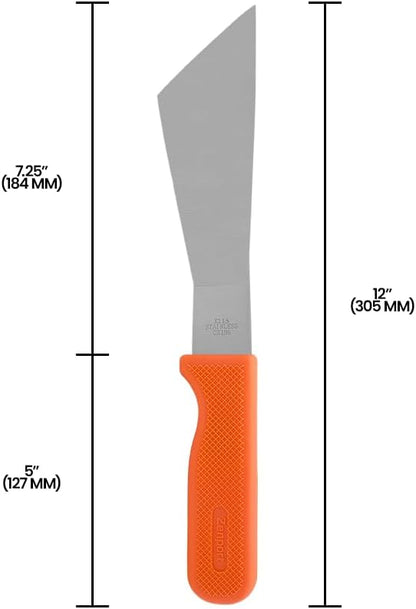 Zenport Crop Harvest Knife, Lettuce Trimmer, 7.25-Inch Blade