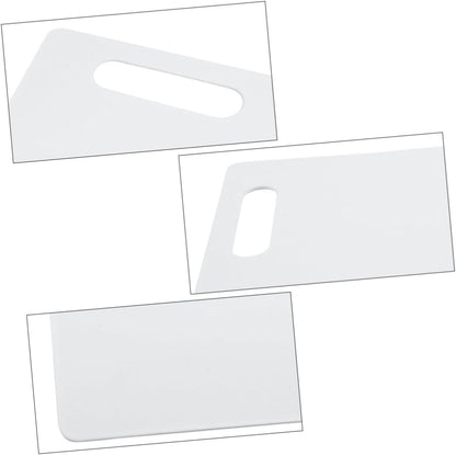 PRETYZOOM Kitchen Cutting Board Chopping Mat Square Plastic Non-slip Cutting Board for Kitchen Use Sturdy Food-grade Plastic Suitable for Fruits Vegetables