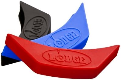 Lodge Silicone Assist Handle Holder, Dishwasher Safe, Red