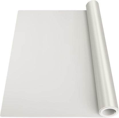 Silicone Mat Heat Resistant Mats for Countertop, Large Silicone Mats for Crafts Kitchen Counter Workbench Table protector, Size 36x24 inches Thick 2mm,Rolled Package,Light Blue