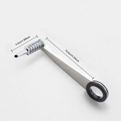 Stainless Steel Spiral Cutter, Manual Veggie Spiralizer Kitchen Tool