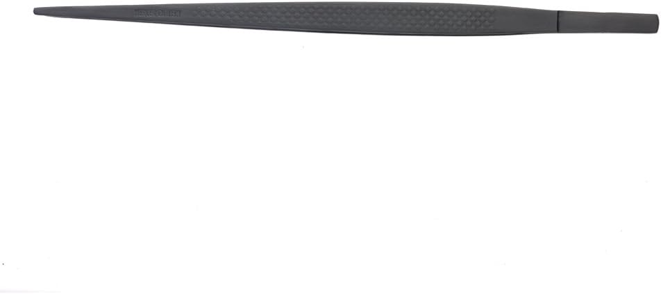 Mercer Culinary 18-8 Stainless Steel Chef Plating Tongs, Offset Tip, 6-1/2 Inch