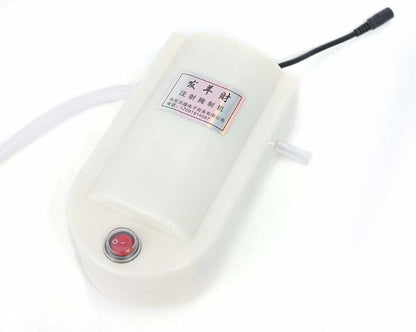 Electric Meat Marinade Injector Pump with Dual Guns, 50W Automatic Meat Injector Kit Meat Saline Syringe Pump Gun with Hose for BBQ, Turkey Pork Beef, 10 Stainless Steel Needles