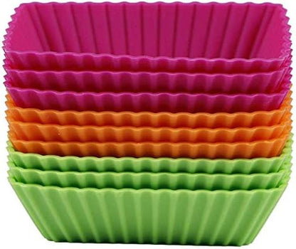Webake Silicone Dipping Bowls, 3oz Small Pinch Bowls for Cooking Prep, Sauce, Condiment Server, BPA Free Set of 6