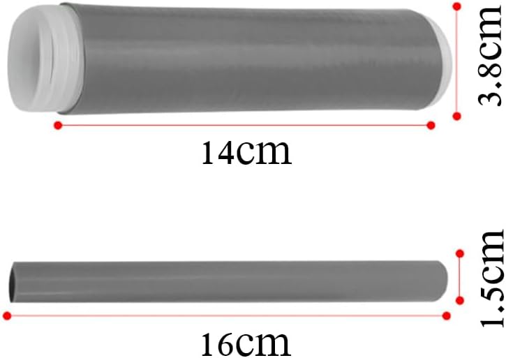 2 Pcs Heat-Resistant Pot Handle Silicone Cover, Non-Slip Pan Handle Sleeve, Easy to Install and Clean, for Cast Iron Skillet, Frying Pan (grey, M)