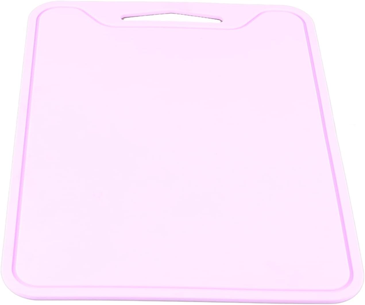 Flexible Kitchen Cutting Mats, Food Grade Silicone, Purple, with Hanging Hole