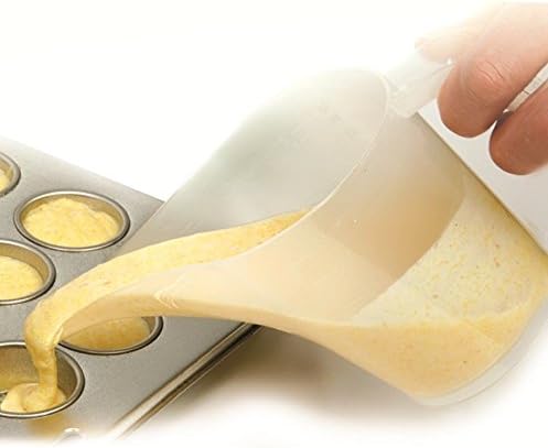 Norpro 2-Cup Measuring Funnel Pitcher with Precision Pouring Spout