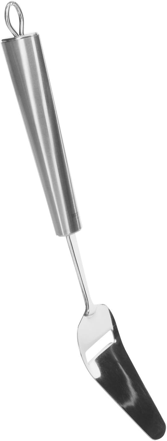 Westmark Stainless Steel Cheese Slicer – Multi-functional German Cheese Slicer, Handheld Hard & Semi-Hard Cheese Cutter, Adjustable Cheese Shaver, Ergonomic Handle, Dishwasher Safe, Red/Black