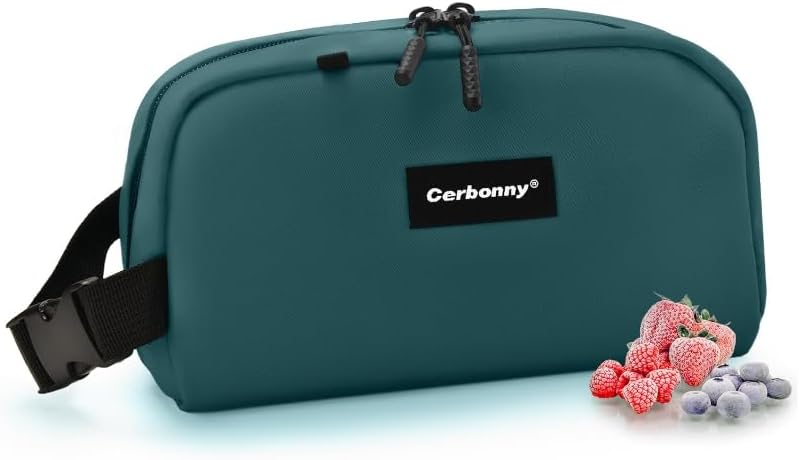Cerbonny Freezable Cooler Bag for Work/School Travel - Mini Insulated Bag Fit For Yogurt