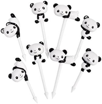 Torune Food Picks Bento Lunch Accessories Picks Set - 8-Piece Panda & 8-Piece Rabbit