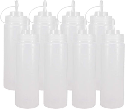 32 oz / 1000 ml Plastic Squeeze Bottles 3-Hole