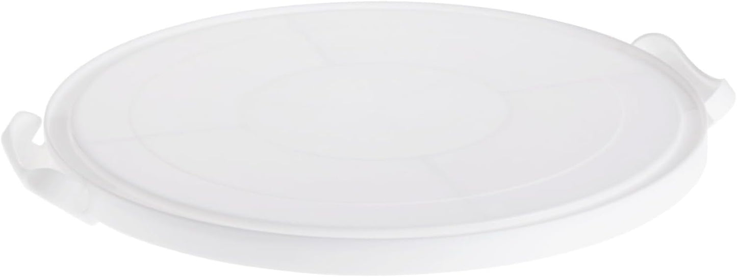 Juvale Round Cake Carrier - Secure Lid & Handle Storage Container - Collapsible Reusable Plastic Container for Cakes, Pies & Cupcakes - 12" Dia x 5.9" H