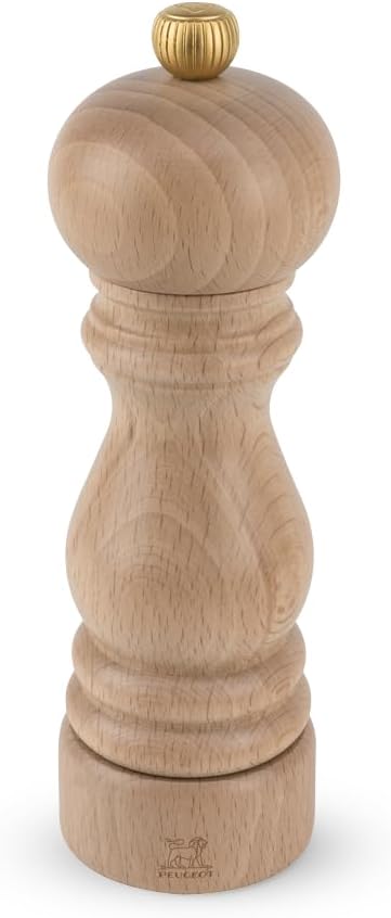 Peugeot Paris Salt Mill, Classic, 7 in, Natural, PEFC Beech Wood