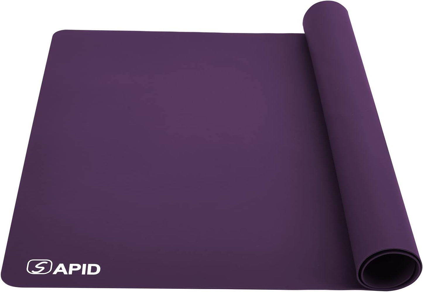 Sapid Extra Large Silicone Sheet for Crafts, Thick Silicone Jewelry Casting Mats, Nonstick Nonslip Silicon Mat for Epoxy Resin, Art Painting, Heat- Resistance Counter Mat (20"×27.9", Dark Gray)