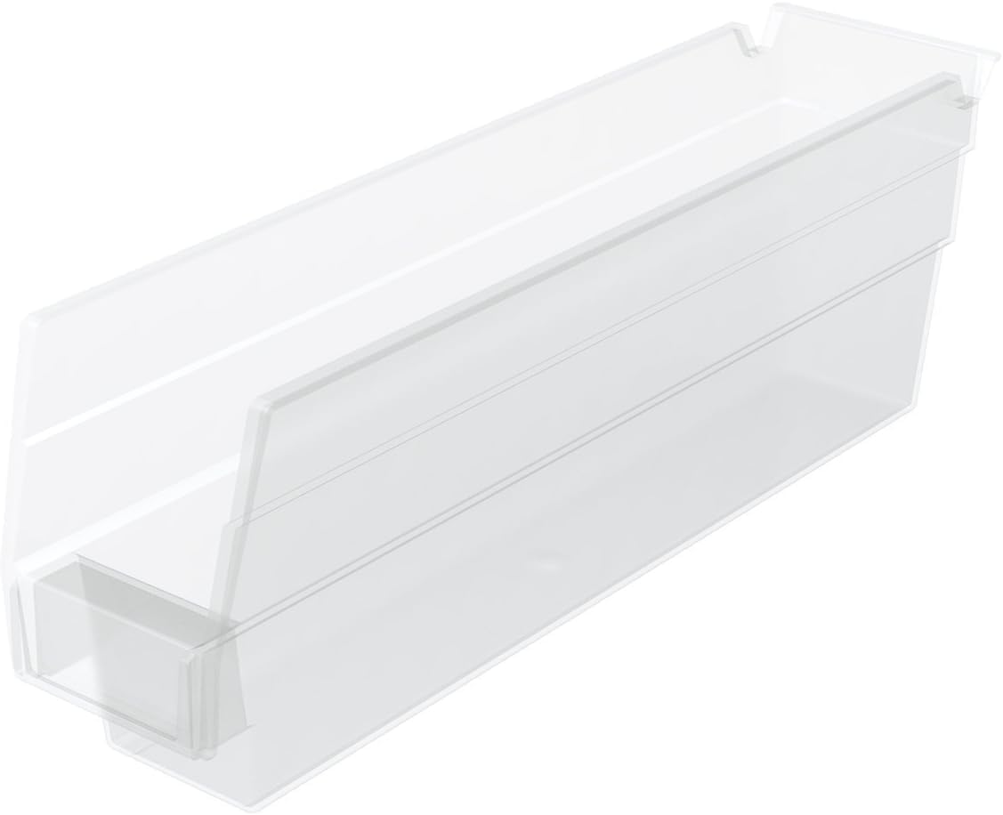 Shelf Bin [Set of 24] Color: Clear