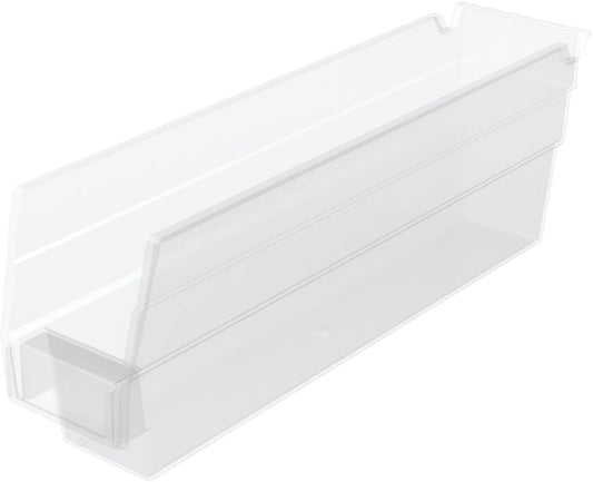 Shelf Bin [Set of 24] Color: Clear