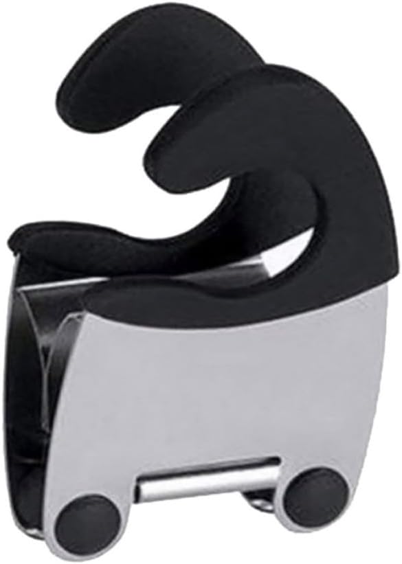 3 Piece Pot Clip Spoon Rest Holder Stainless Steel and Plastic