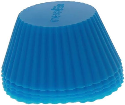 Utoolmart Silicone Cupcake Baking Cups,Reusable Silicone Baking Cups, Non-stick Cupcake Muffin Liners Cake Molds Set, Use As Lunch Box Dividers, 5 Pcs