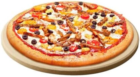 Round Pizza Baking Stone 9" Diameter, White