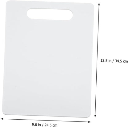 MAGICLULU Cutting Board Mat Non-Slip Plastic Chopping Board with Juice Groove 15 x 10 Kitchen Tool for Food Prep and Serving