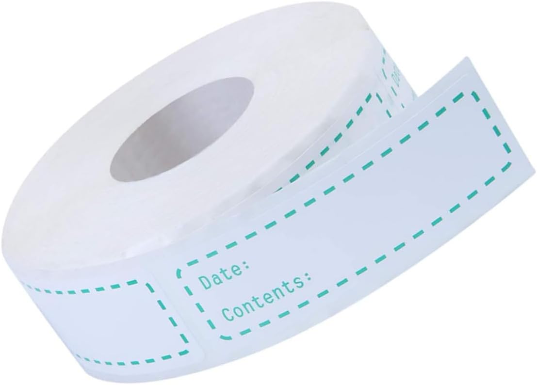EXCEART 2rolls Food Storage Date Labels Kitchen Stickers for Keeping Removable Adhesive for Freezer and Refrigerator Use for Food Organization
