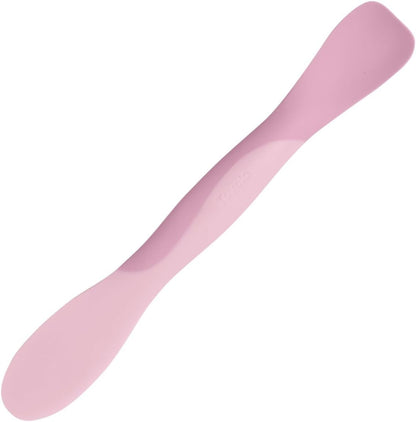 Tovolo Mini Scoop & Spread Tool for Kitchen Meal Prep Small Sandwich Spreader Spatula for Peanut Butter Jelly, Silicone BPA Free Dishwasher Safe Scooper Spreader, Aqua Seafoam Green