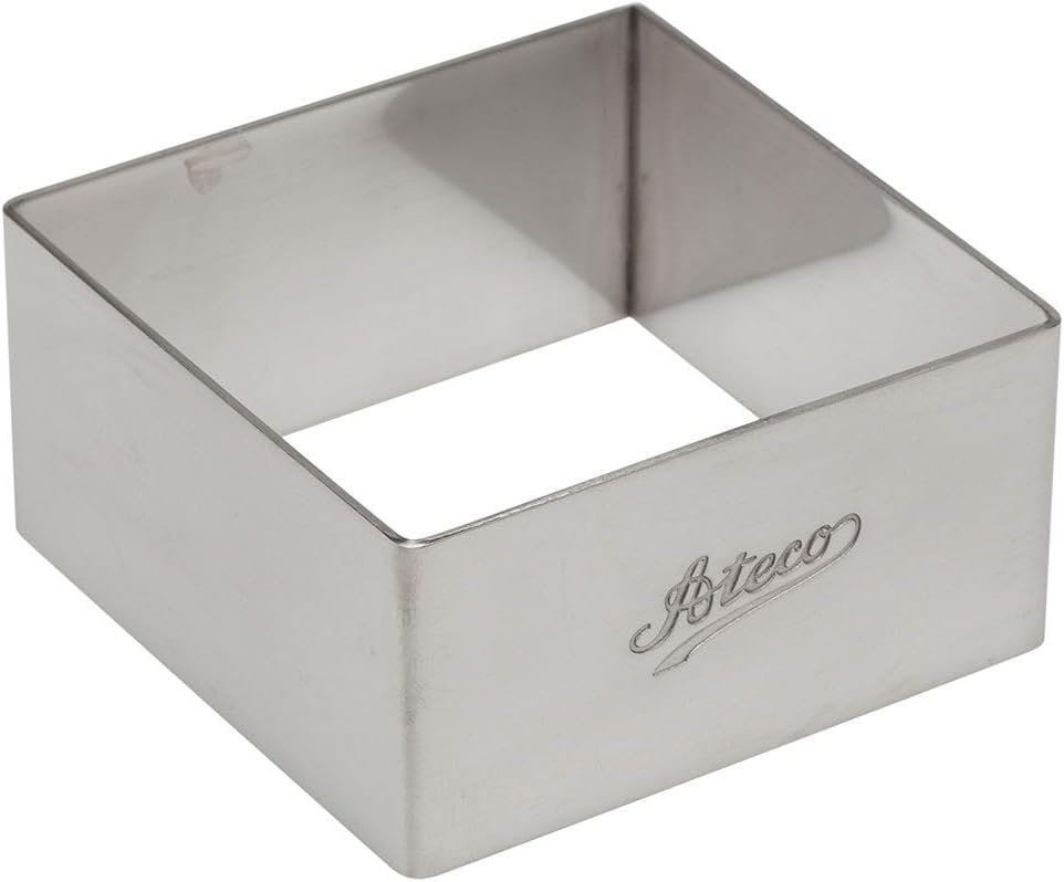 Ateco Oval Stainless Steel Form, 3.13 by 1.38-Inches High