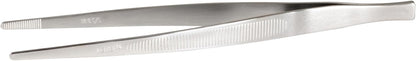 Mercer Culinary 18-8 Stainless Steel Chef Plating Tongs, Offset Tip, 6-1/2 Inch