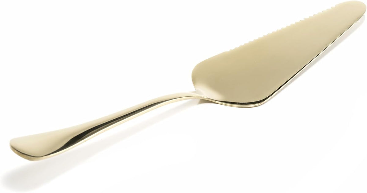 Stainless Steel Pie Cake Server with Mirror Finished (steel)