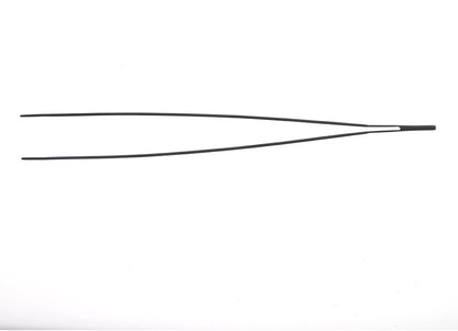 Mercer Culinary 18-8 Stainless Steel Chef Plating Tongs, Offset Tip, 6-1/2 Inch