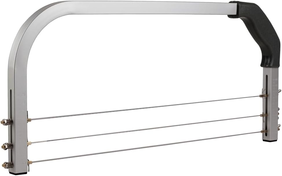 O'CREME Interlayer Cake Slicer Leveler Cutter with 3 Adjustable Wires