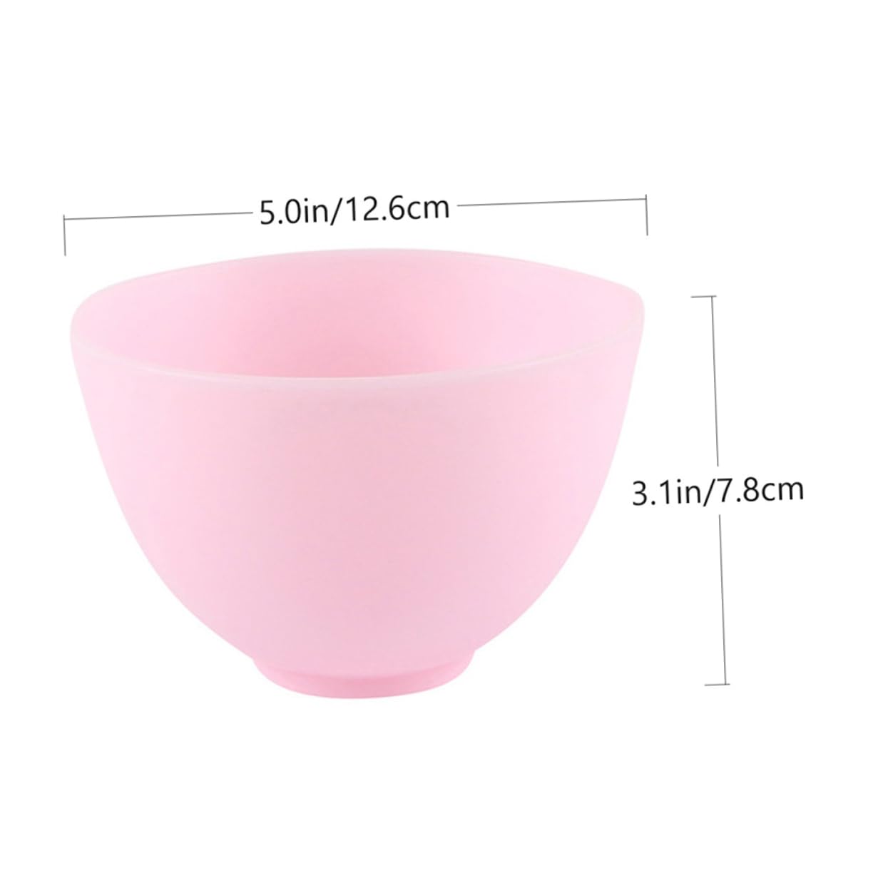 Baluue 6pcs Silicone Bowl for Clay Mask Mask Mixing Bowl Set Safe Easy to Use for Facial Diy