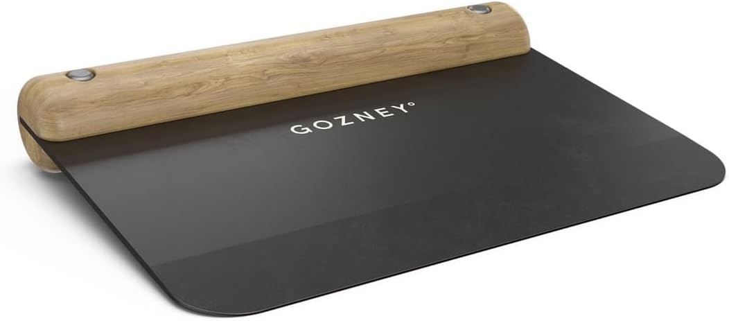 Gozney Dough Cutter, Wood Handle Pizza Dough Cutter, Stainless Steel