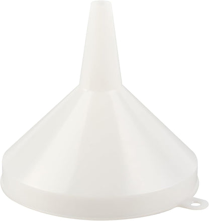 Restaurantware 8 oz White Plastic Funnel