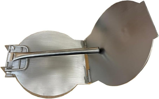 Heavy Duty Thick Stainless Steel Polished All Metal Mexican Style Tortilla Press Maker 11" Traditional Tortilladora Large Commercial Restaurant Grade High Quality Flour Corn Tortillas