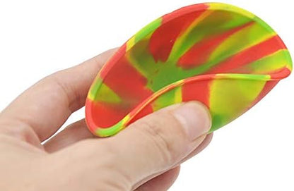 4 Pcs Mini Multicolor Silicone Pinch Bowls Prep and Serve Bowls Reusable Kitchen Condiment Snack Bowls for Food Candy Seasoning Spices Nuts Snacks or Small DIY Crafts, 2.64 x 1.18 inch