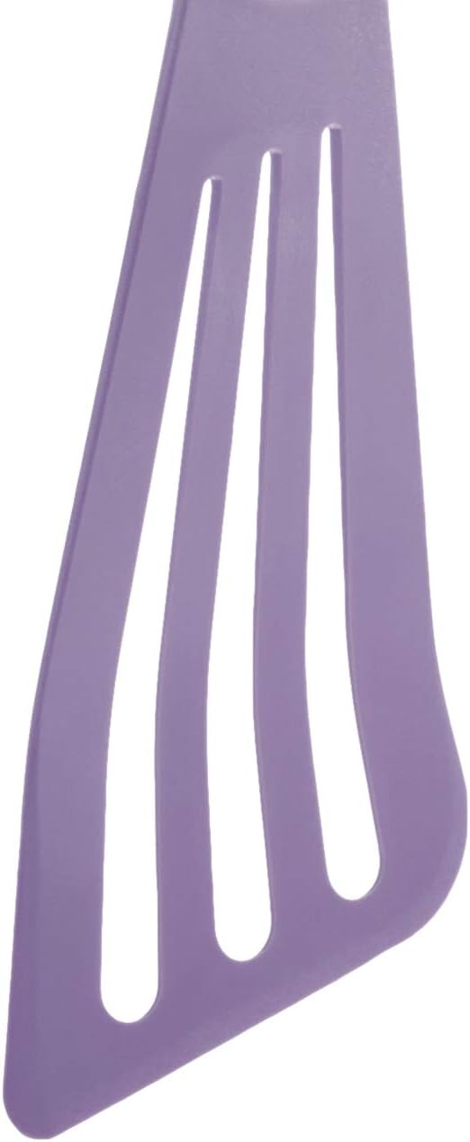 Mercer Culinary Hell's Tools Hi-Heat Slotted Spatula, 12 Inch x 3.5 Inch, Gray
