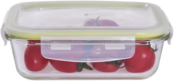Westinghouse 6-Piece Glass Food Storage Container Set with Airtight Lids - BPA-Free, Stackable, Leakproof, Freezer, Microwave, Oven & Dishwasher Safe Meal Prep Containers - 320ml to 1520ml