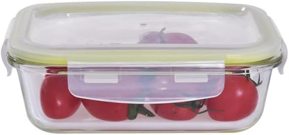 Westinghouse 6-Piece Glass Food Storage Container Set with Airtight Lids - BPA-Free, Stackable, Leakproof, Freezer, Microwave, Oven & Dishwasher Safe Meal Prep Containers - 320ml to 1520ml
