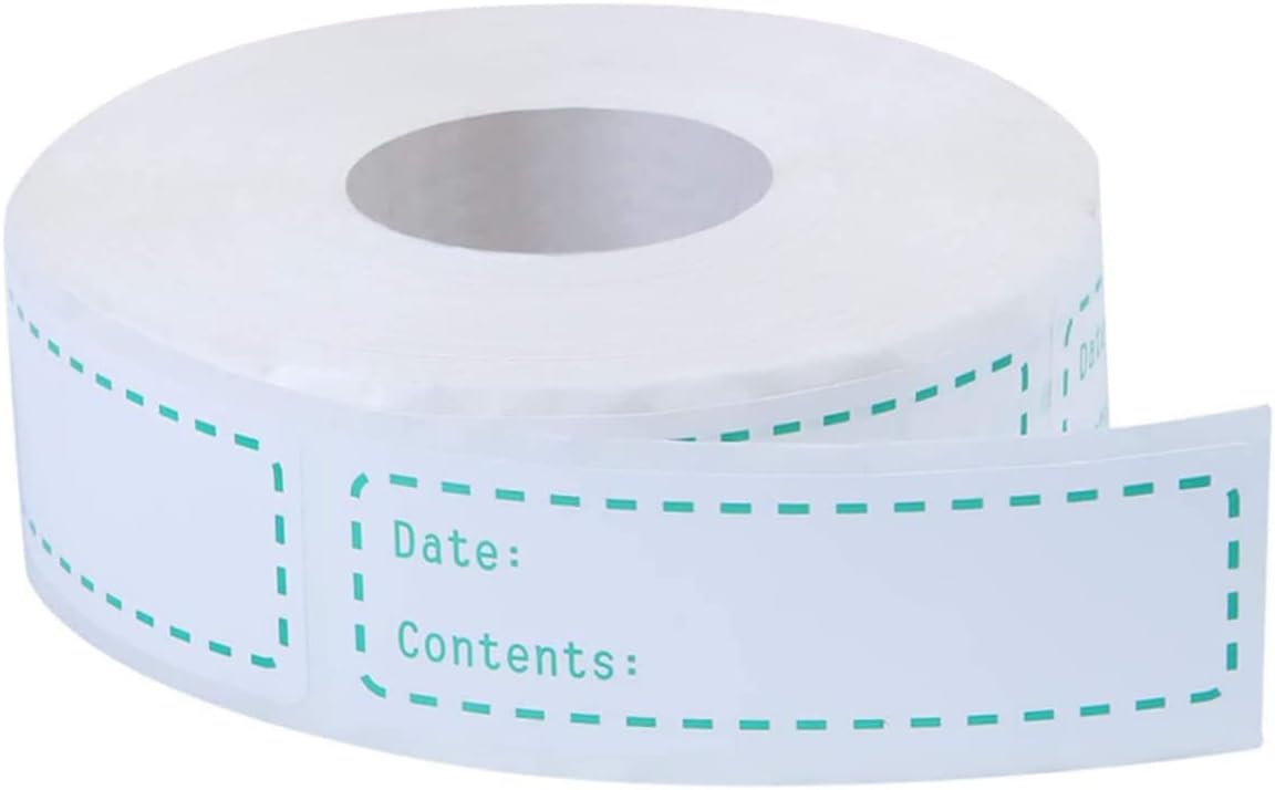 NUOBESTY Kitchen Food Date Stickers Eco-Friendly Record Date Labels for Food Storage Easy Peel Adhesive for Smooth Surfaces for Home Organization and Meal Prep