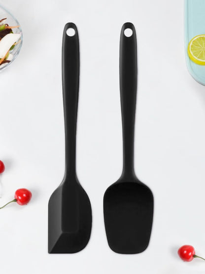 5-Pack Silicone Spatula Set – Heat-Resistant Baking, Cooking & Mixing Tools, Seamless Design, Non-Stick & Easy to Clean, Aqua Sky
