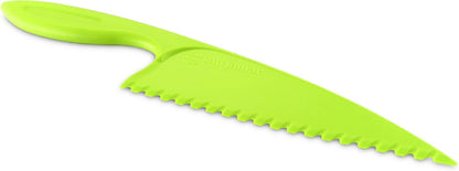 San Jamar Lettuce Knife,Green,12" L,Plastic,4" W LK200W - 1 Each