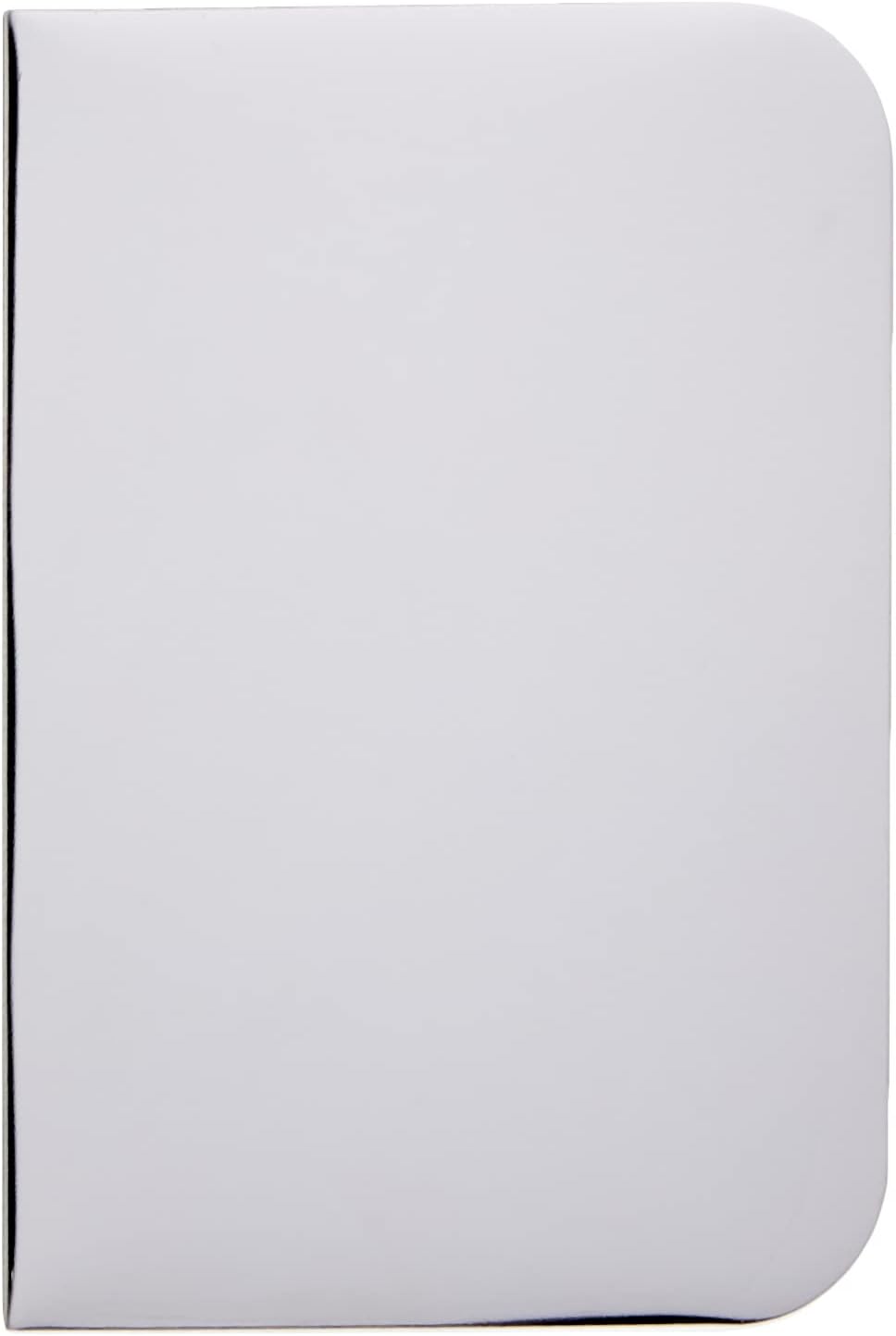 PME Plain Stainless Steel Side Scraper for Cake Decorating 5 x 3.5-inches
