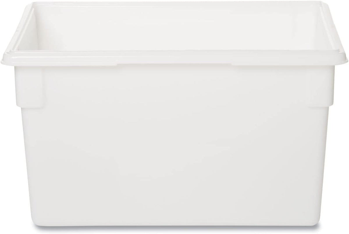Rubbermaid Commercial Products Polycarbonate Food Storage Box/Tote, 2 Gallon, Clear, for Restaurant/Kitchen/Cafeteria