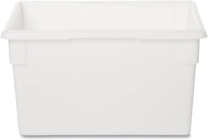 Rubbermaid Commercial Products Polycarbonate Food Storage Box/Tote, 2 Gallon, Clear, for Restaurant/Kitchen/Cafeteria