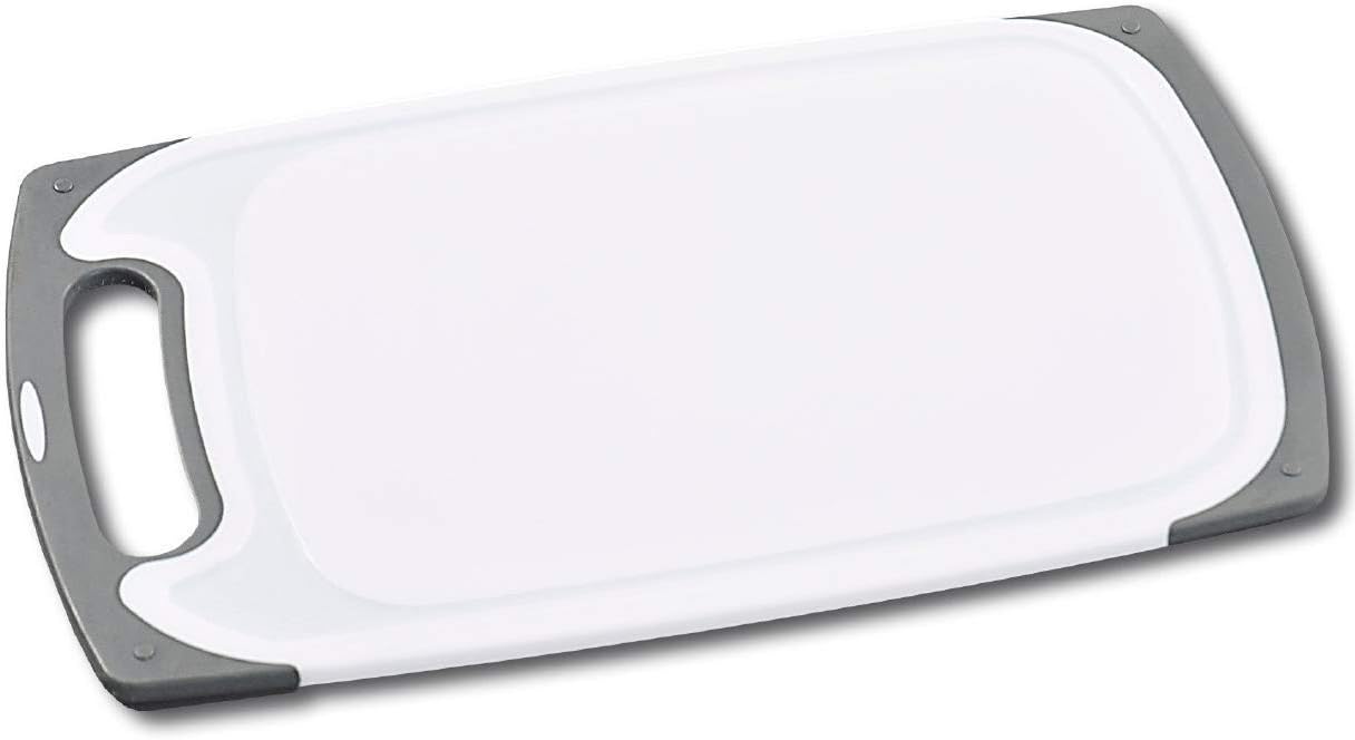 Kesper Slip Stop Cutting Board, 40 x 24.5 x 1 cm, 40x24 cm, Grey
