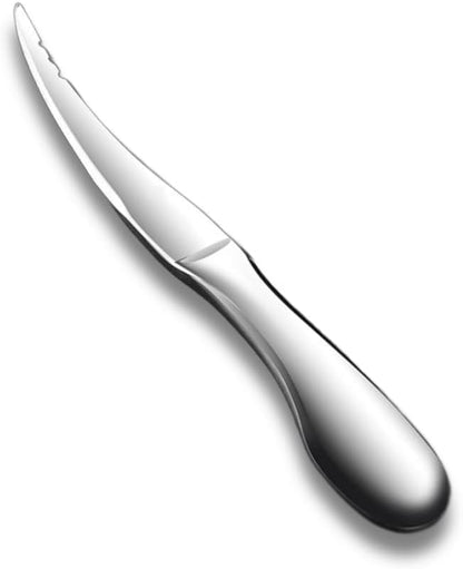 Shrimp Deveining tool Multi-Colored Shrimp Deveiner Tool Stainless Steel Shrimp Peeler and Deveiner Tool Seamless Shrimp Peeler for Easy Shrimp Deveining (Silver)